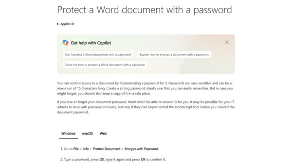 How to put a password on a Word document: step-by-step guide