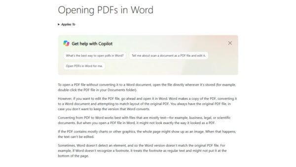 How to convert PDF to Word