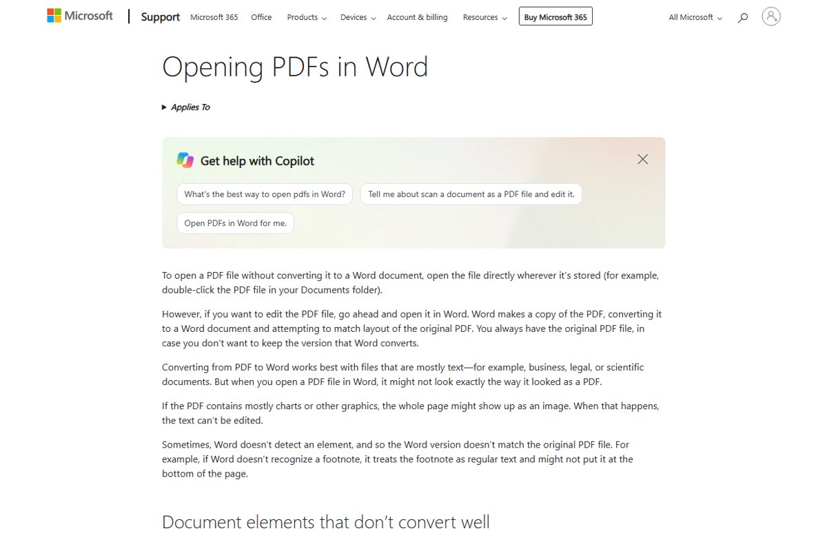 How to convert PDF to Word