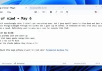 New features in Notepad in Windows 11