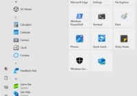 Personalization settings in Windows 10