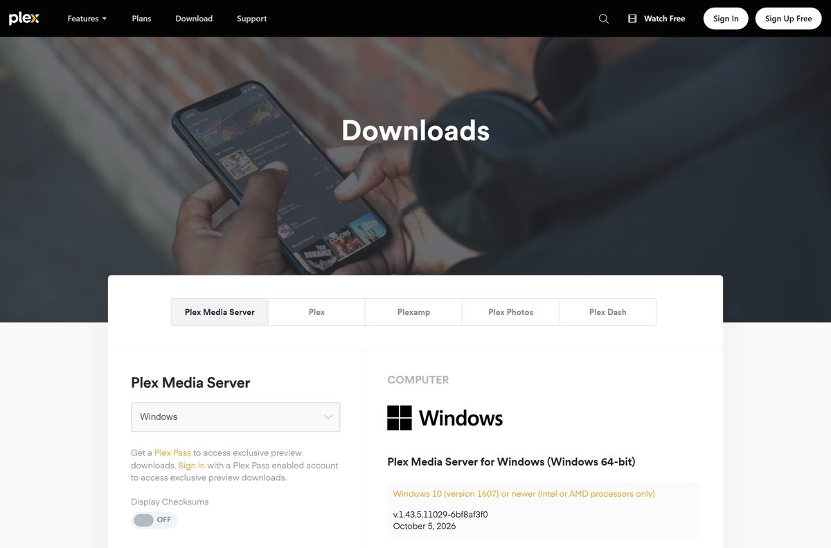 Download Plex Media Server for PC, Windows 11/10 & Mac (Free)