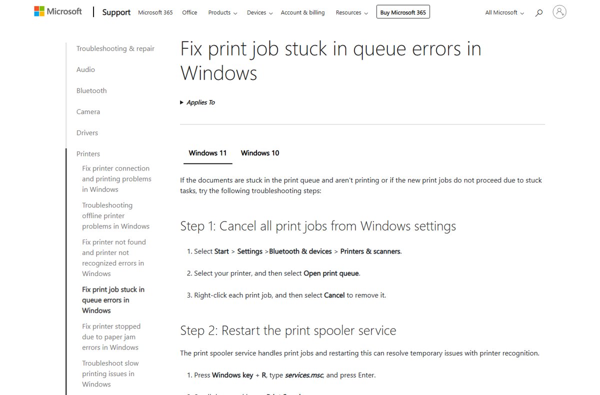 Printer settings and problems in Windows 11/10: the complete guide