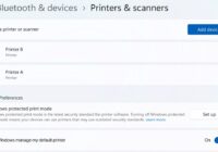 Printers Installed but Won't Print