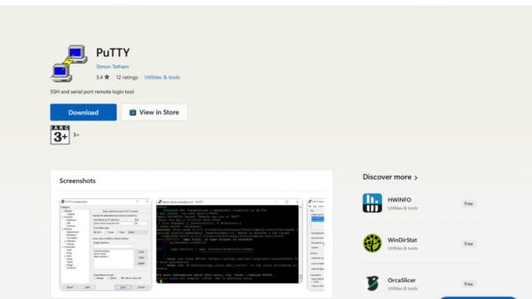 Download PuTTY for PC, Windows 11 and Windows 10 (Free)