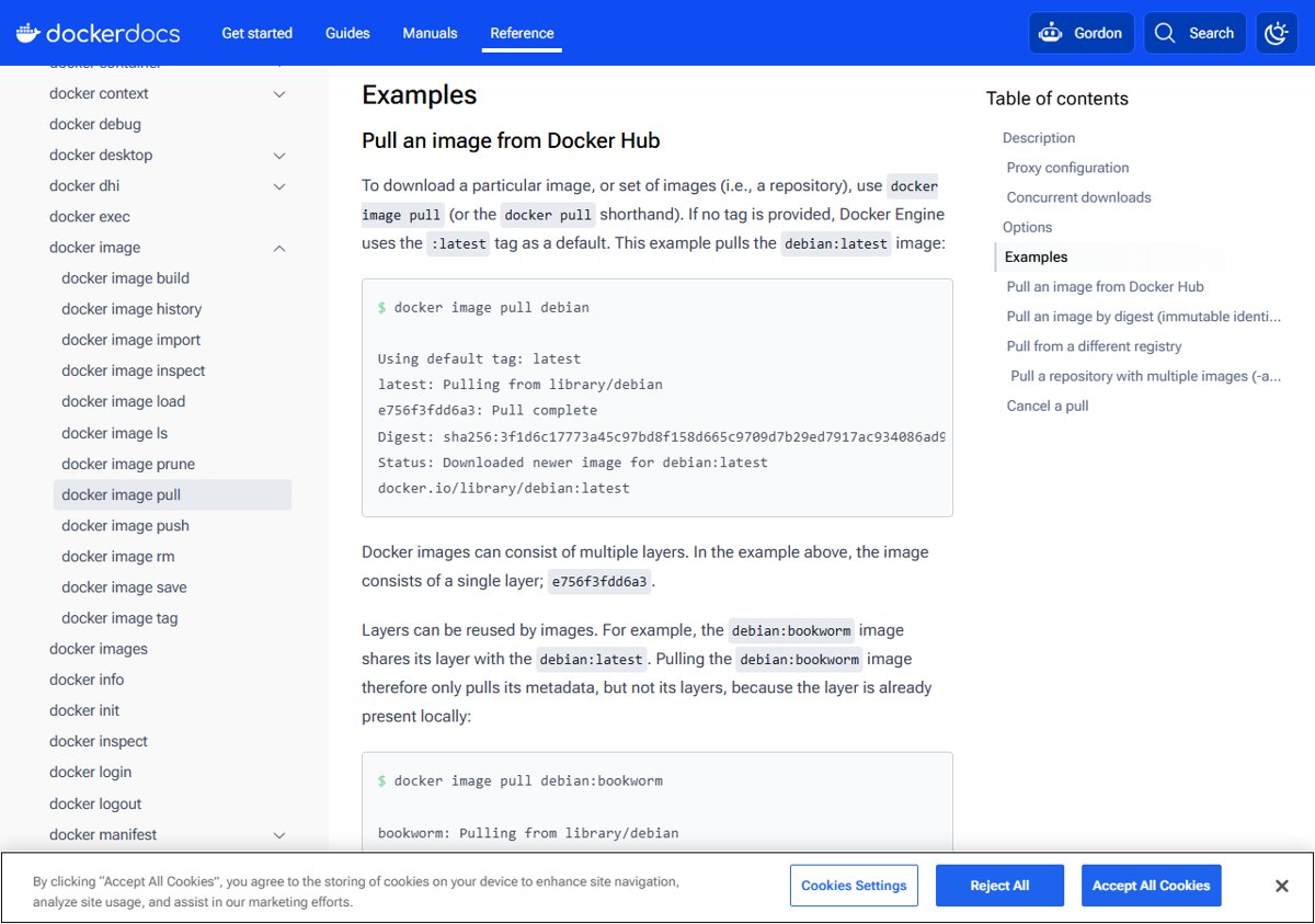 Pull a PHP Docker image with docker image pull from Docker Hub