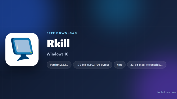 Download RKill for PC: Free Malware Process Killer