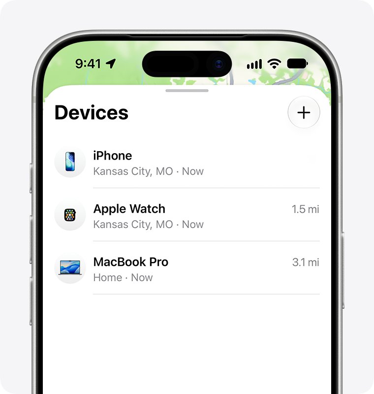 Remove Apple Pay from a stolen iPhone by selecting it in Find My Devices