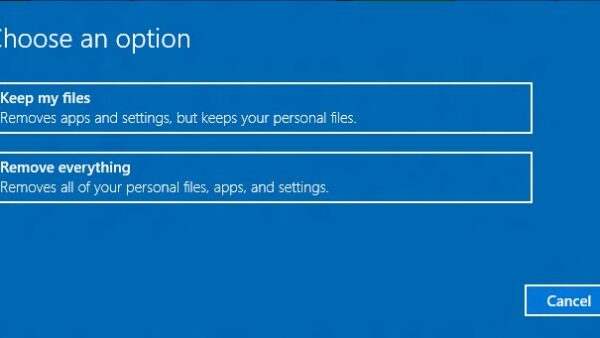 Reset this PC lets you restore Windows 11 to factory settings without losing files