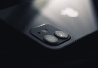 Reset iPhone camera settings - iPhone camera lens close-up