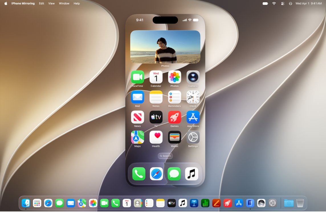 Run iPhone apps on Mac with the iPhone Mirroring app