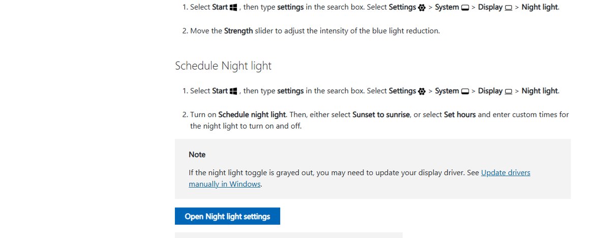 Schedule Night Light in Windows 10/11 for Eye Comfort