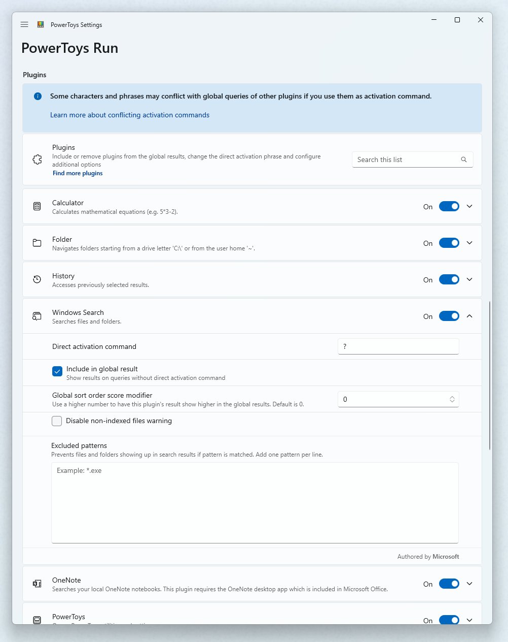 Search files when File Explorer search fails using the PowerToys Run Windows Search plugin