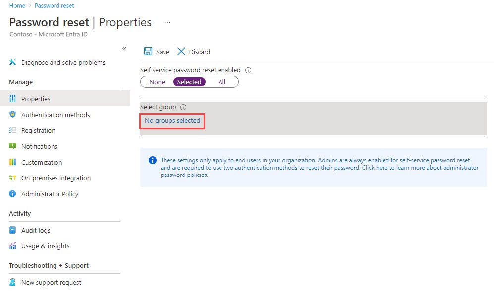 Self-service password reset deep dive - Microsoft Entra ID