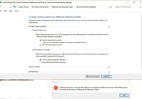 Set Public or Private Network Profiles and Network Discovery in Windows 10/11