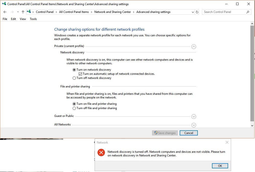 Set Public or Private Network Profiles and Network Discovery in Windows 10/11