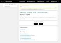 Snapchat Support Cameos in Chat page with no longer available notice
