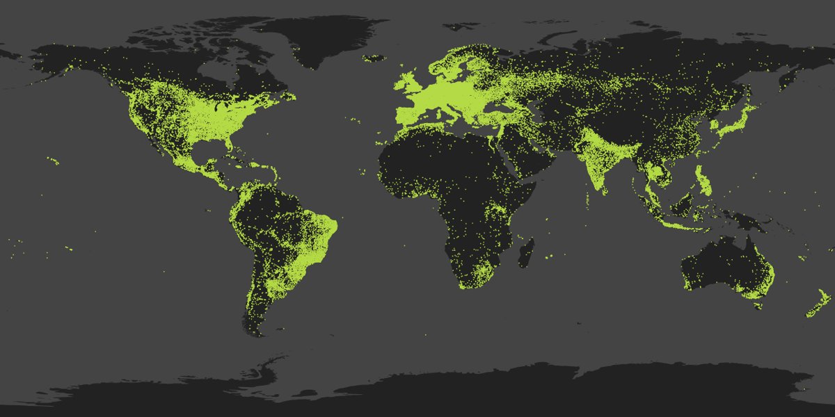 Steam Download Stats world map of download activity by location