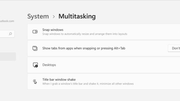 System settings in Windows 11 explained