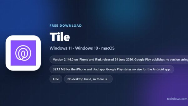 Download Tile for iPhone, iPad and Android (Free)