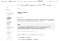 Toggle to turn Bluetooth On or Off is missing in Windows 11