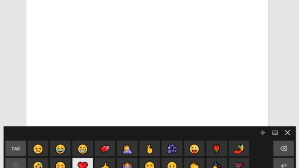How to open emoji keyboard on Windows 10/11