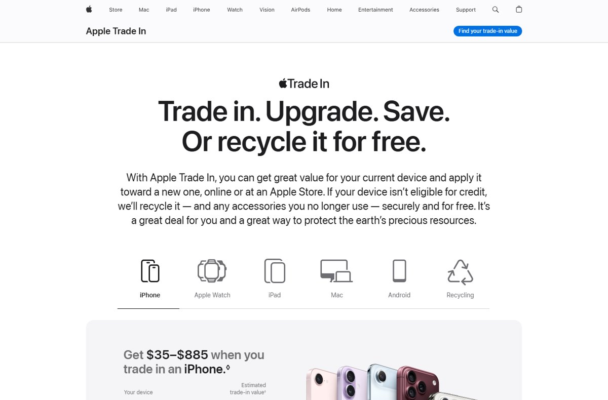 Trade in a Wi-Fi iPad for a cellular model on Apple Trade In