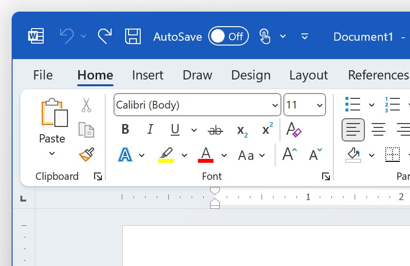 Turn off dark mode in Word Office 365 with the Colorful theme