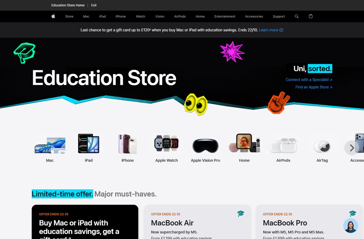 UNiDAYS verification loop on the UK Apple Store: how to fix it