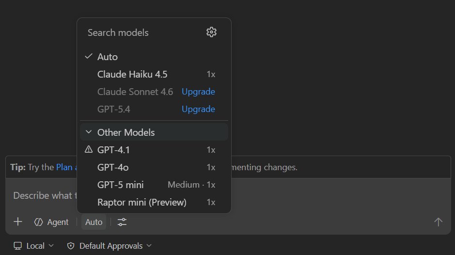 Use Grok in GitHub Copilot from the Copilot Chat model drop-down
