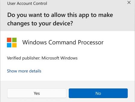 Use Windows Key+R to quickly launch apps as administrator