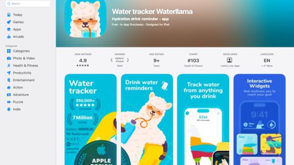 Top 10 apps that help you track your water consumption