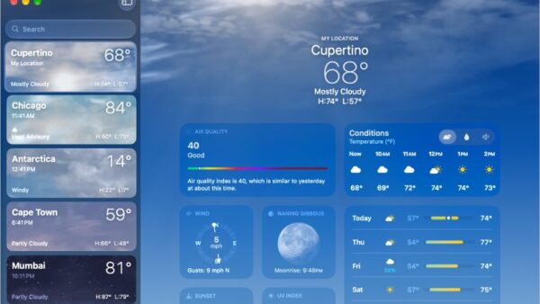 All you need to know about Apple Weather app