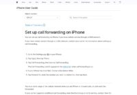 What does dialing *#21# do on iPhone?