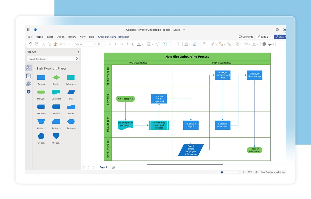 What is Microsoft Visio and what does it do?