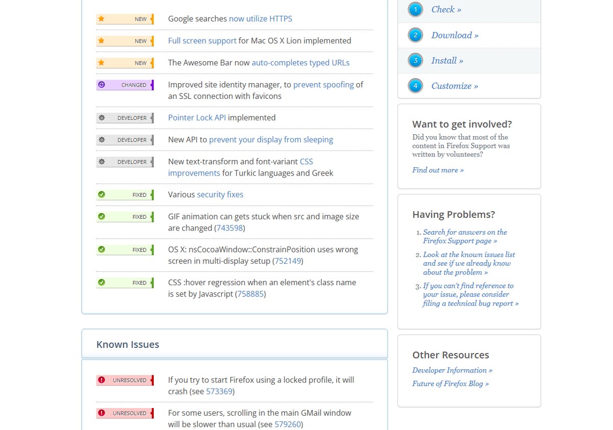 What's new in Firefox 14