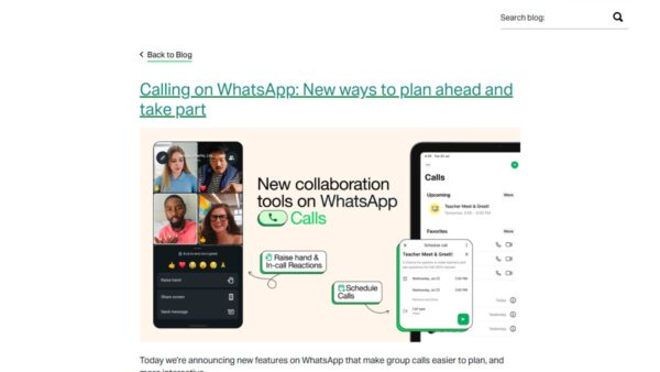 2025 WhatsApp updates roundup: new features for chats, calls & channels