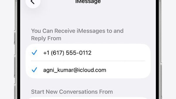 Why are texts coming from @icloud.com instead of my phone number? How to fix it