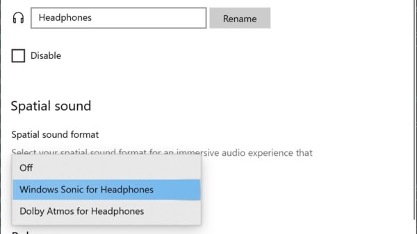 How to enable Windows Sonic surround sound in Windows 11