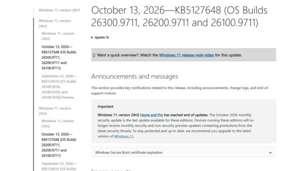 Windows 11 October 2026 Update review: Everything you need to know