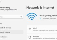 Windows 11 Settings open on Network & internet with Wi-Fi connected