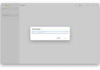 Windows App on Mac with the Add Workspace box for a workspace URL