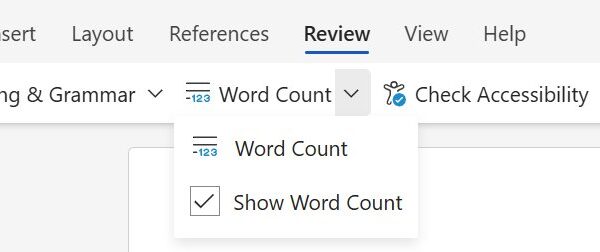 How to find word count in Microsoft Word [updated 2026]