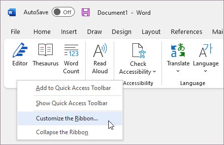 How to enable the Developer tab on the Microsoft Office ribbon