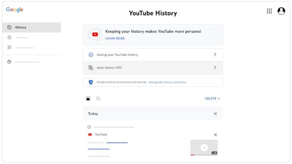 How to see your YouTube watch history and delete it if needed
