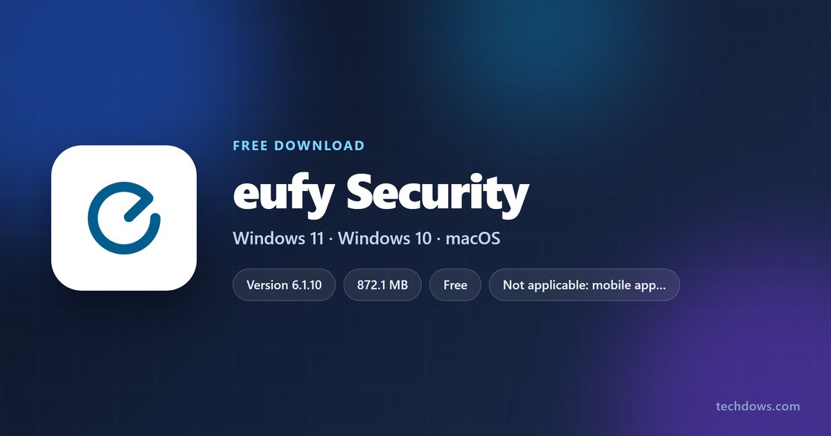 eufy Security price, size and supported devices at a glance