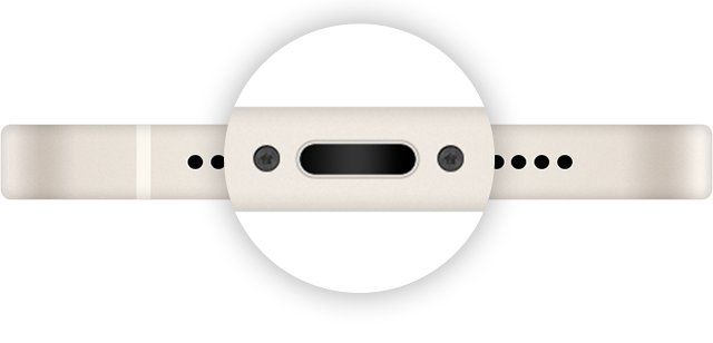 iPhone 11 not charging: check the charging port for lint and debris