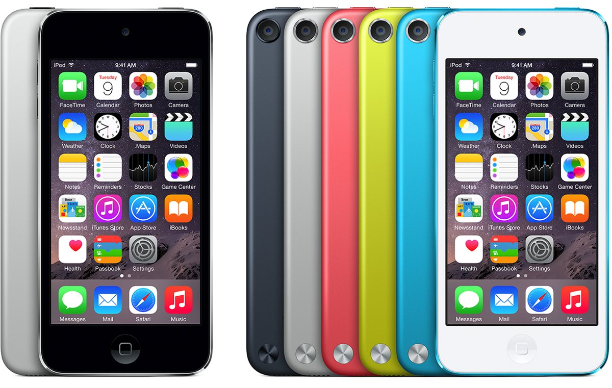 iPod touch Wi-Fi support by generation: iPod touch 5th generation models
