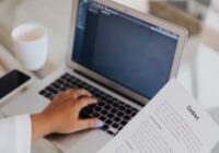 Edit a PDF on Windows: reviewing a document while working on a laptop